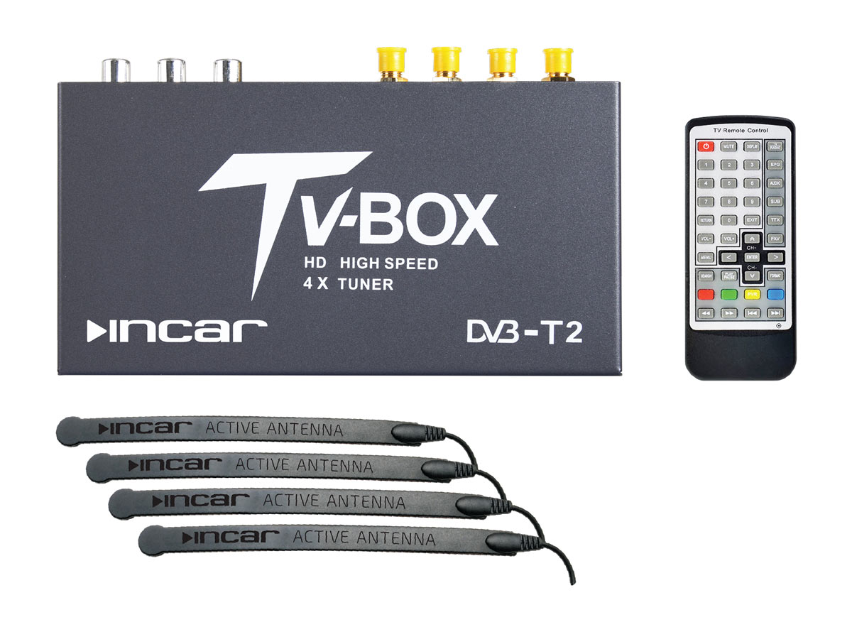 Автомобильный цифровой TV-тюнер Incar DTV-18